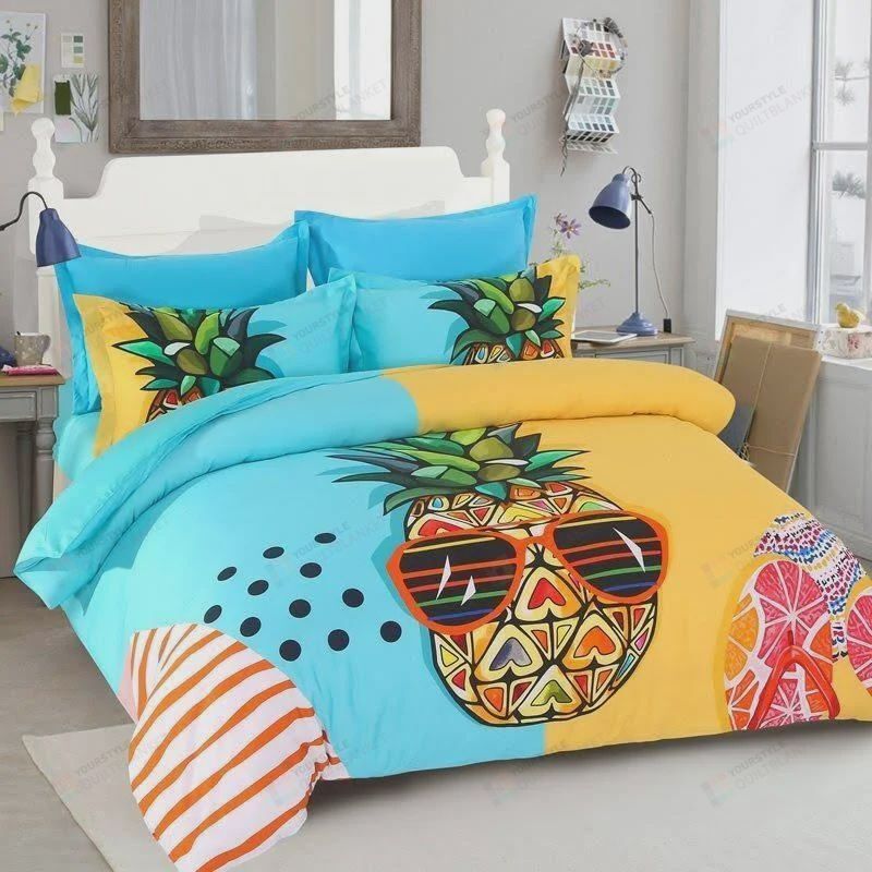 Pineapple Fruits Bedding Set Pineapple Fruits Bedding Set