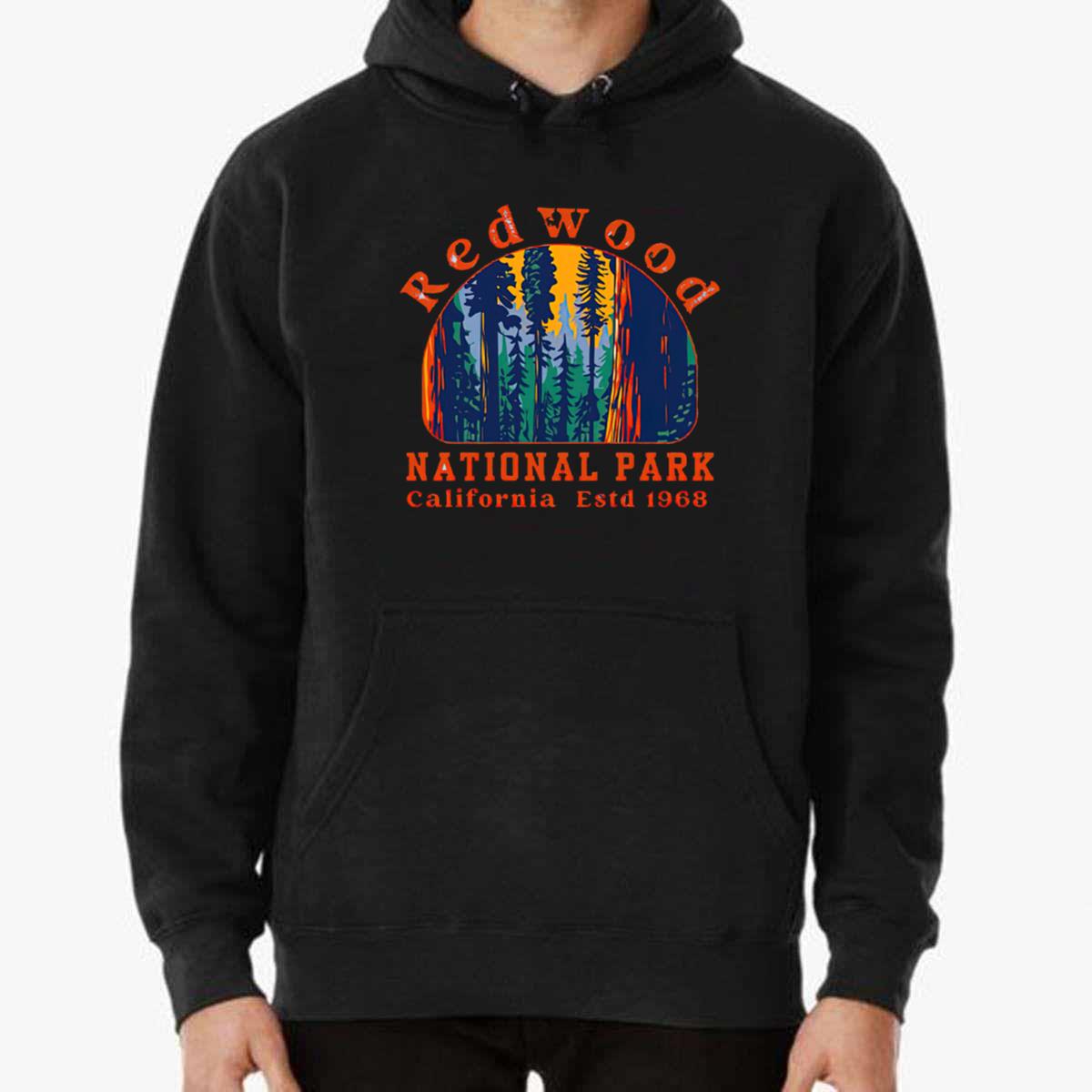 Red Wood National Park California 1968 T-Shirt Red Wood National Park California 1968 T-Shirt