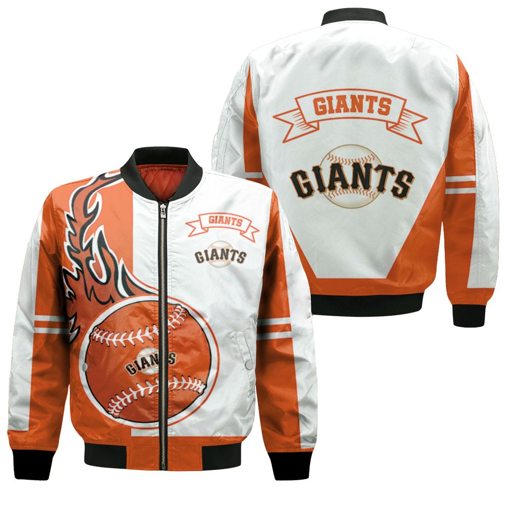 San Francisco Giants 3d Bomber Jacket San Francisco Giants 3d Bomber Jacket