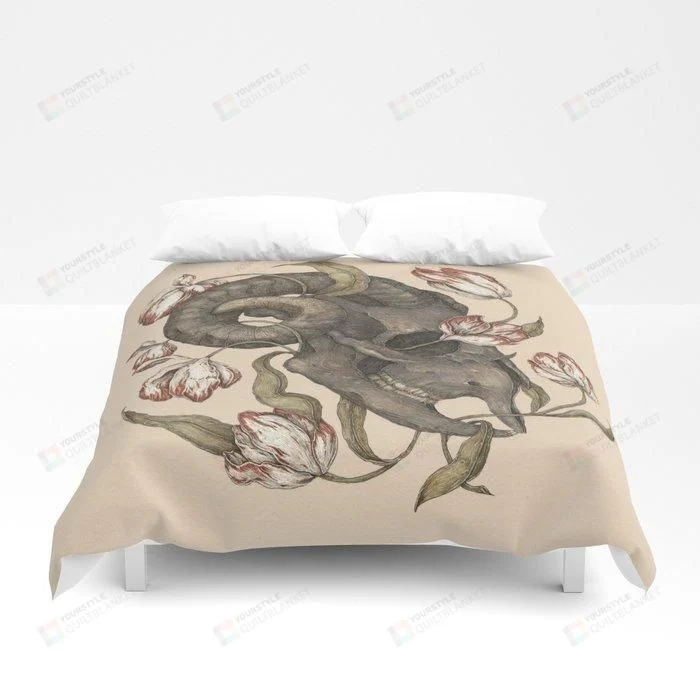 Skull Goat Bedding Set Skull Goat Bedding Set
