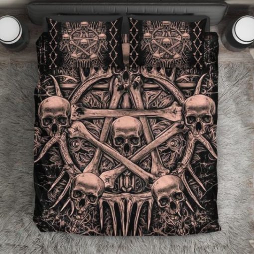 Skull Horror Bedding Set