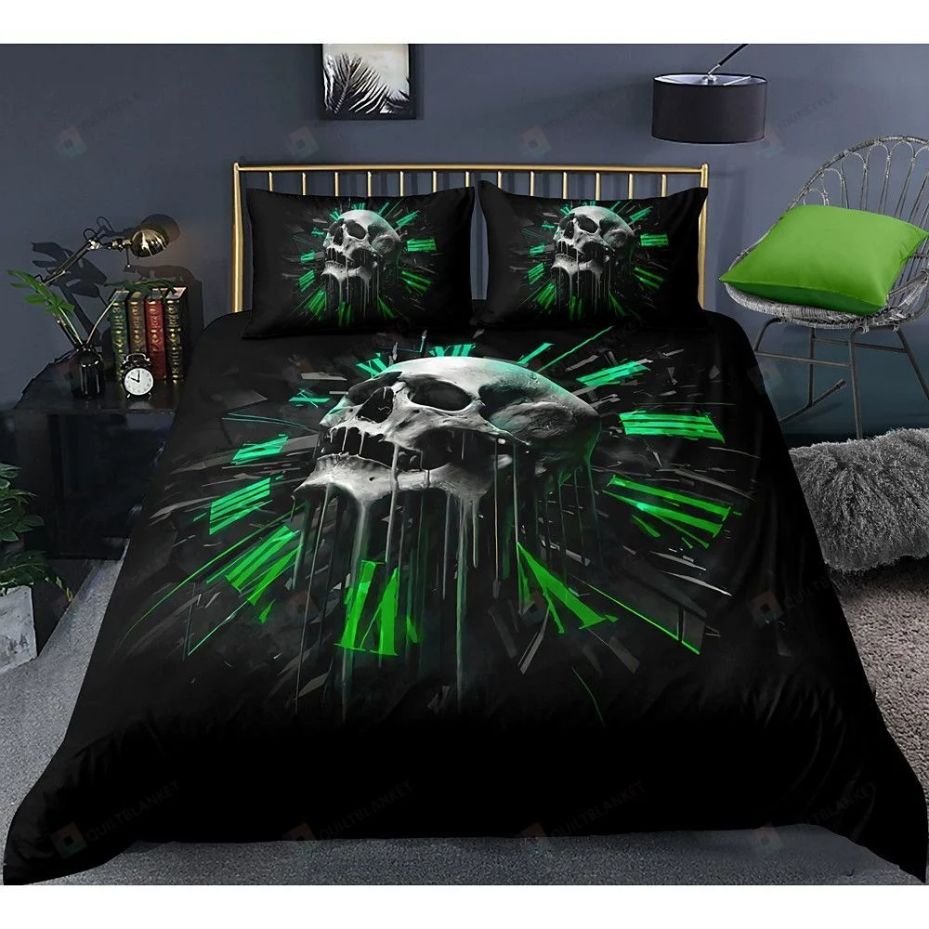 Skull Melting Bedding Set Skull Melting Bedding Set