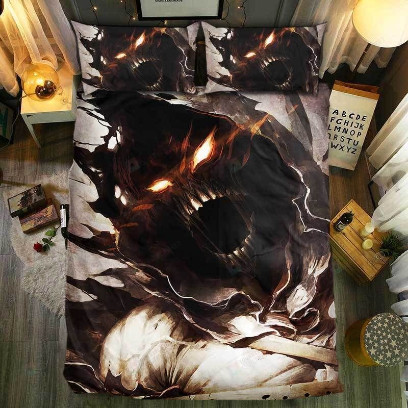 Special Skull Fire Bedding Set Special Skull Fire Bedding Set