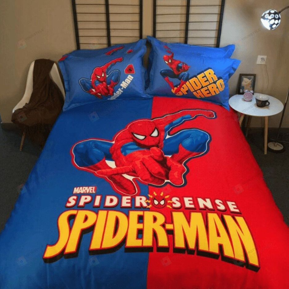 Spider Man Luxury Bedding Set Spider Man Luxury Bedding Set