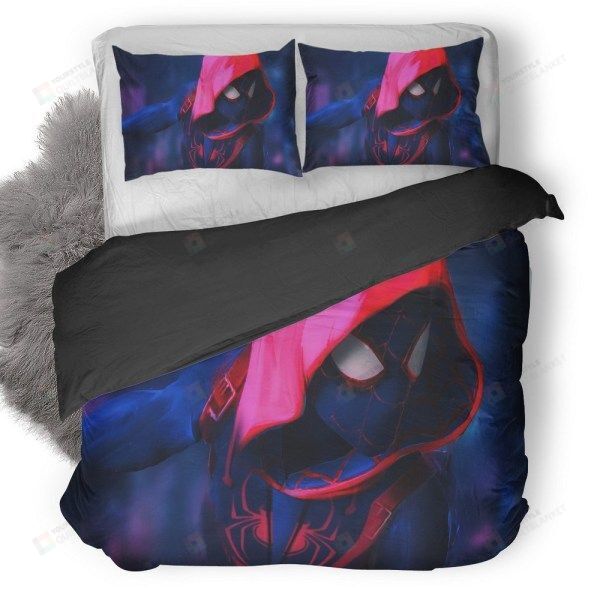 Spiderman Into The Spider Verse Movie Bedding Set Spiderman Into The Spider Verse Movie Bedding Set