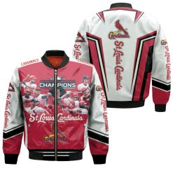 St Louis Cardinals 2019 Nl Central Champions For Fan Bomber Jacket