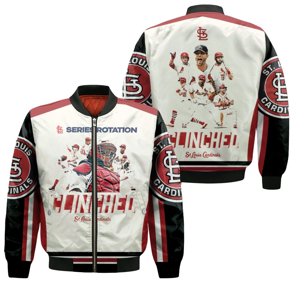 St Louis Cardinals Series Rotation Bomber Jacket St Louis Cardinals Series Rotation Bomber Jacket