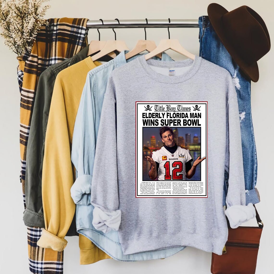 Tom Brady Unisex Sweatshirt Tom Brady Unisex Sweatshirt