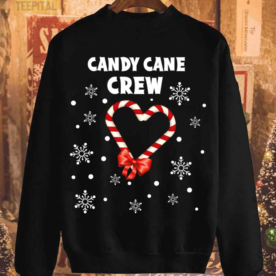 Candy Cane Crew Christmas T-Shirt Candy Cane Crew Christmas T-Shirt