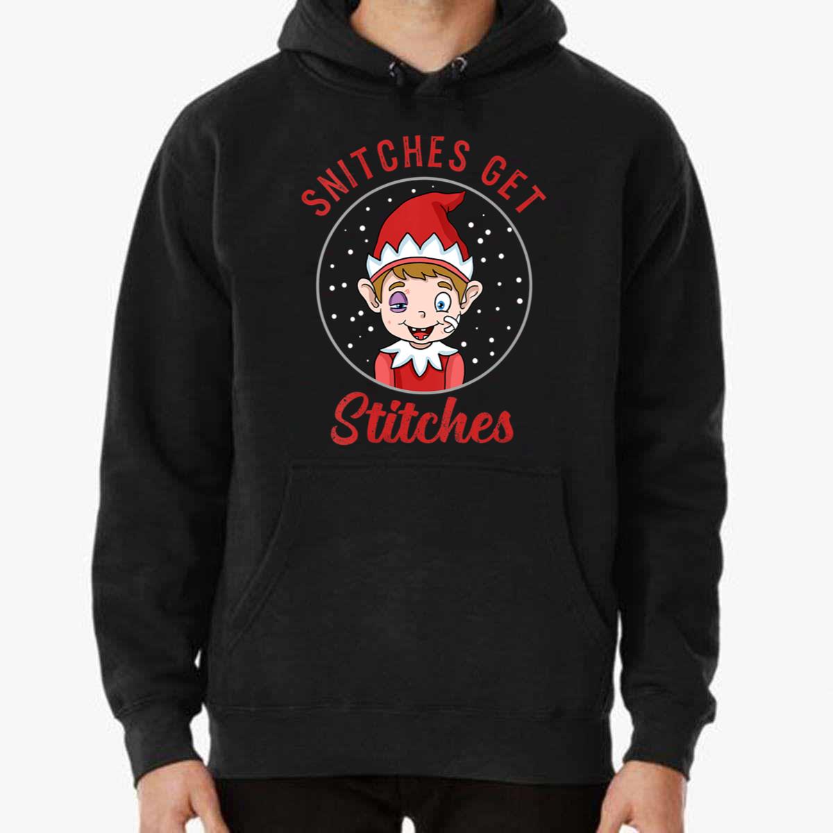 Christmas Snitches Get Stitches T-Shirt Christmas Snitches Get Stitches T-Shirt