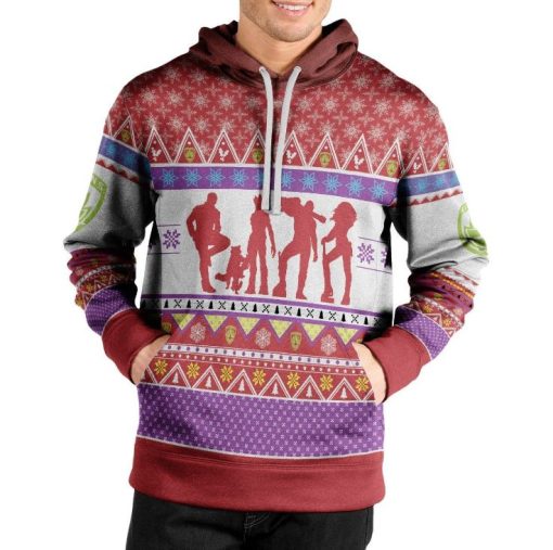 Guardians of the Christmas Galaxy Unisex Pullover And Zipped Hoodie