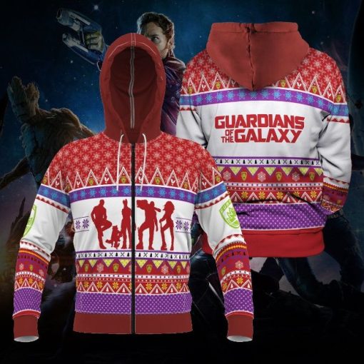 Guardians of the Christmas Galaxy Unisex Pullover And Zipped Hoodie