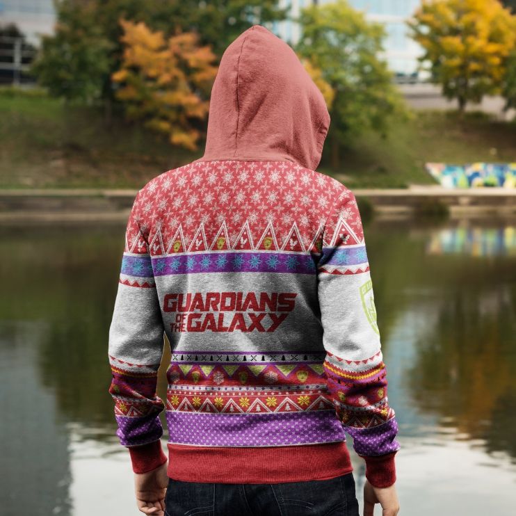 Guardians of the Christmas Galaxy Unisex Pullover And Zipped Hoodie Guardians of the Christmas Galaxy Unisex Pullover And Zipped Hoodie