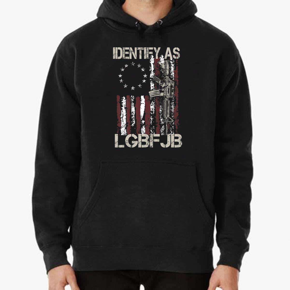 Identity As LGBFJB American Flag Patriots T-Shirt Identity As LGBFJB American Flag Patriots T-Shirt
