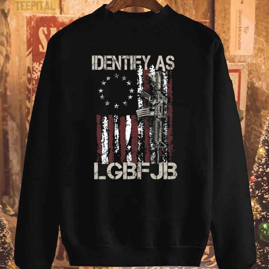 Identity As LGBFJB American Flag Patriots T-Shirt Identity As LGBFJB American Flag Patriots T-Shirt