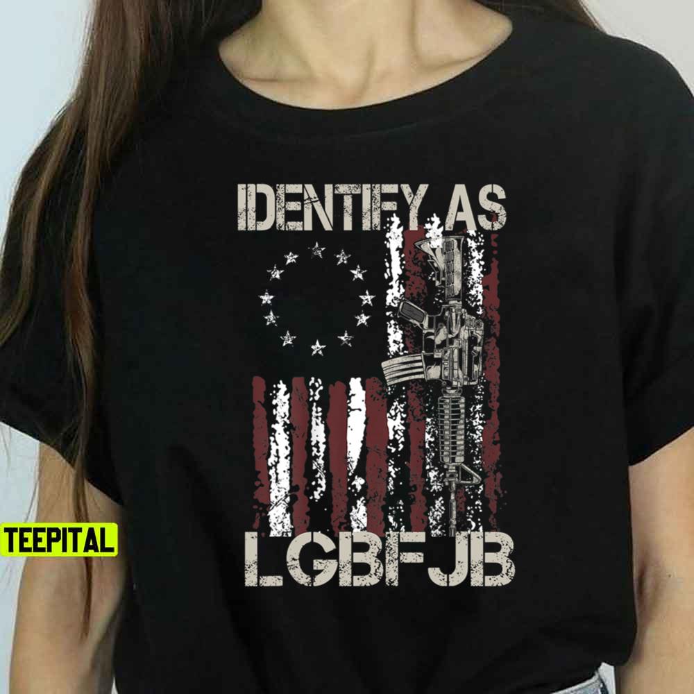 Identity As LGBFJB American Flag Patriots T-Shirt Identity As LGBFJB American Flag Patriots T-Shirt