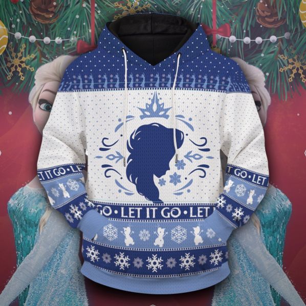 Let It Go Elsa Unisex Pullover And Zipped Hoodie Let It Go Elsa Unisex Pullover And Zipped Hoodie