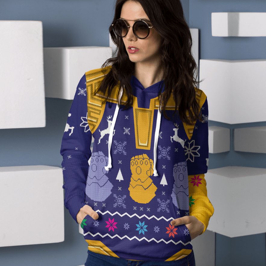 Mad Titan Christmas Unisex Pullover And Zipped Hoodie Mad Titan Christmas Unisex Pullover And Zipped Hoodie