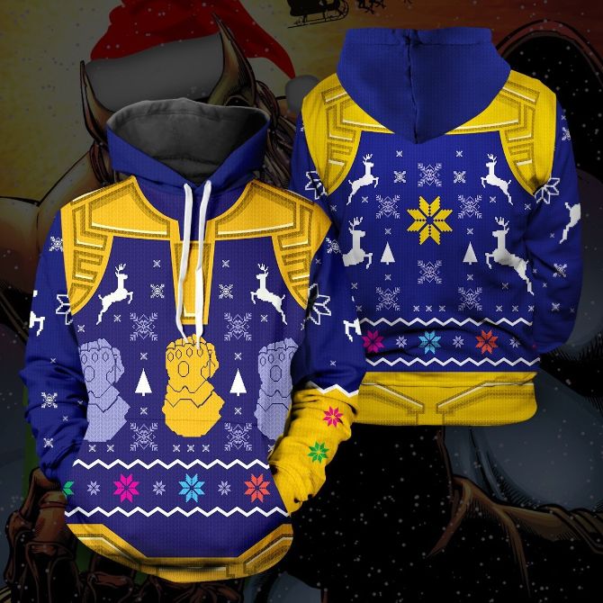 Mad Titan Christmas Unisex Pullover And Zipped Hoodie Mad Titan Christmas Unisex Pullover And Zipped Hoodie
