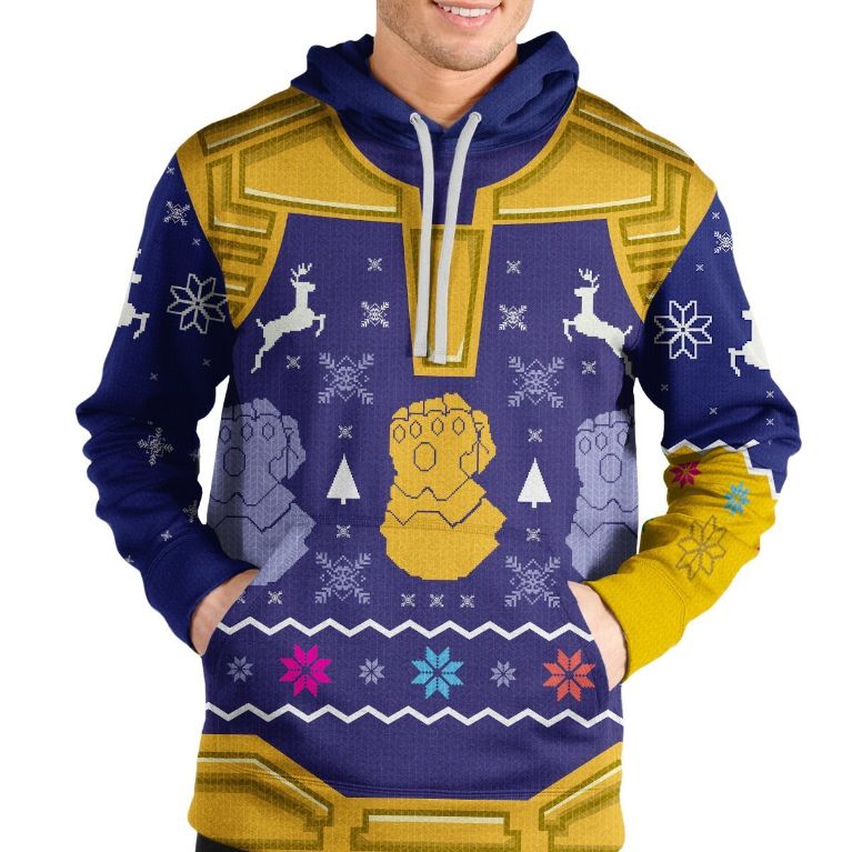 Mad Titan Christmas Unisex Pullover And Zipped Hoodie Mad Titan Christmas Unisex Pullover And Zipped Hoodie