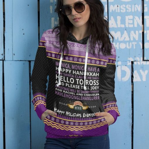 Monica Happy Hanukkah Unisex Hoodie