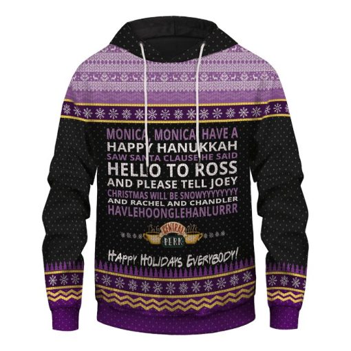 Monica Happy Hanukkah Unisex Hoodie