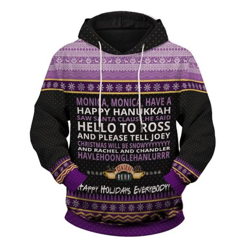 Monica Happy Hanukkah Unisex Hoodie