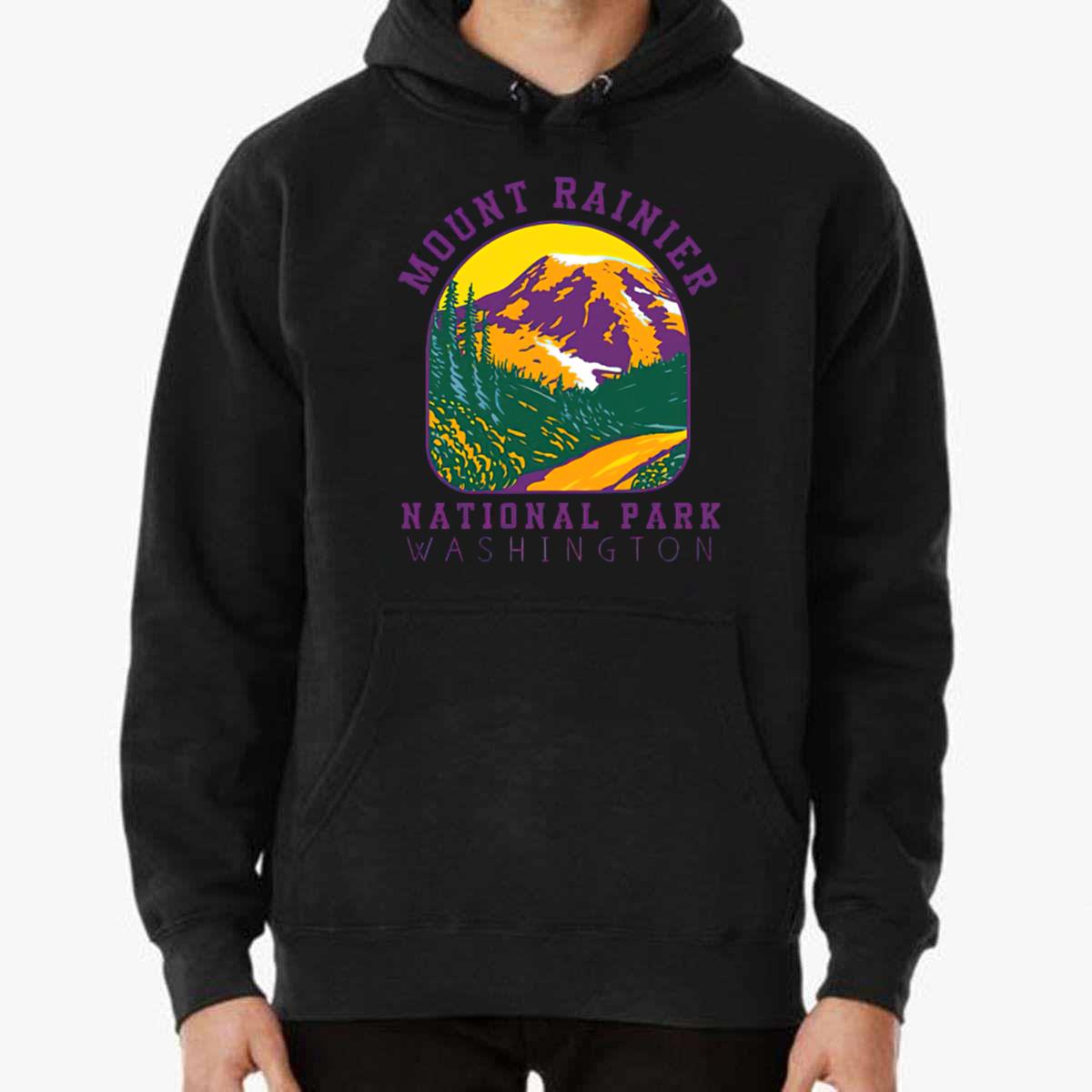 National Park Washington Mount Rainier T-Shirt National Park Washington Mount Rainier T-Shirt