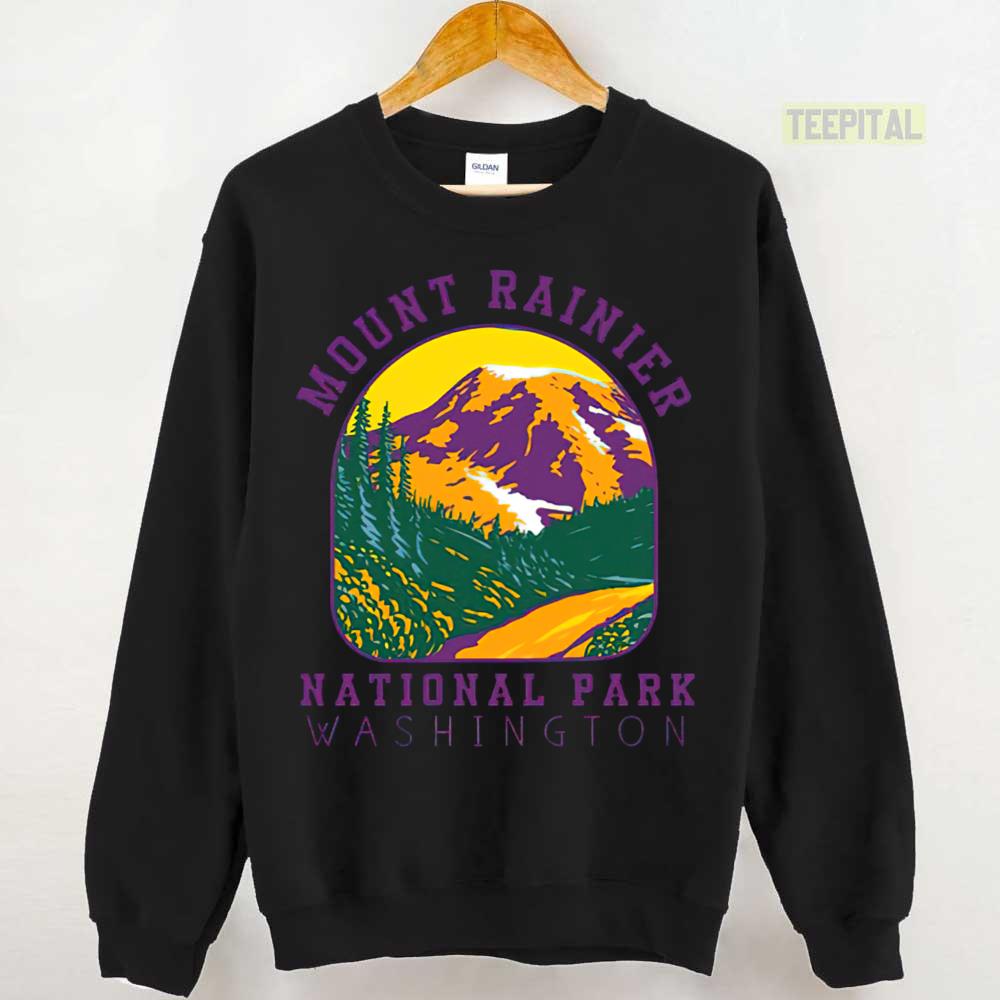 National Park Washington Mount Rainier T-Shirt National Park Washington Mount Rainier T-Shirt