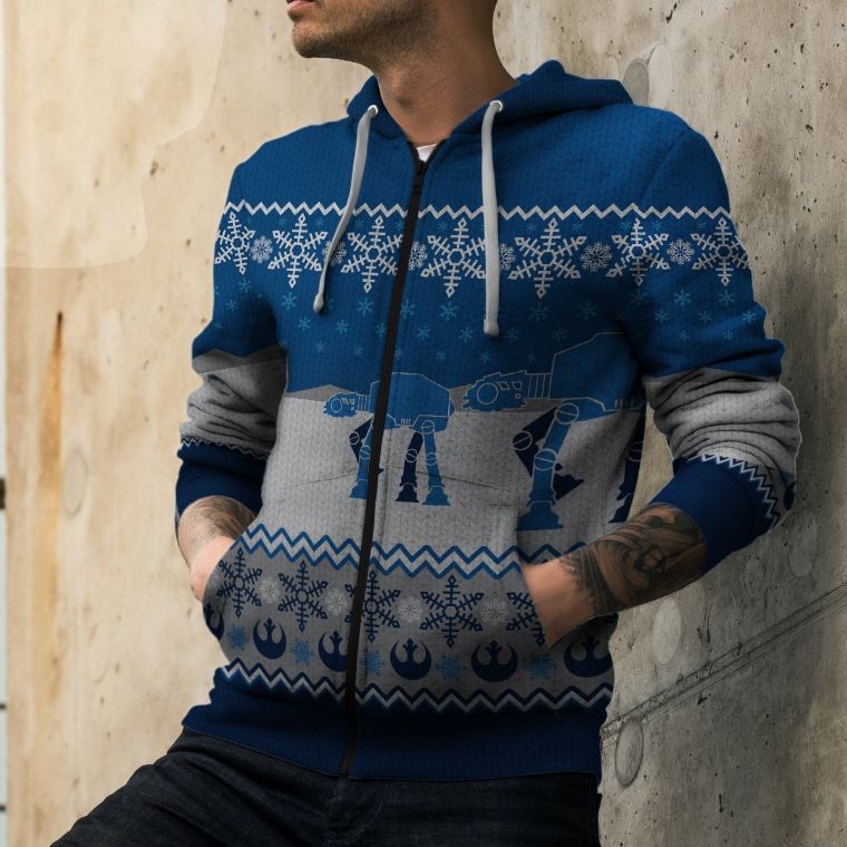Star Wars Christmas Unisex Pullover And Zipped Hoodie Star Wars Christmas Unisex Pullover And Zipped Hoodie