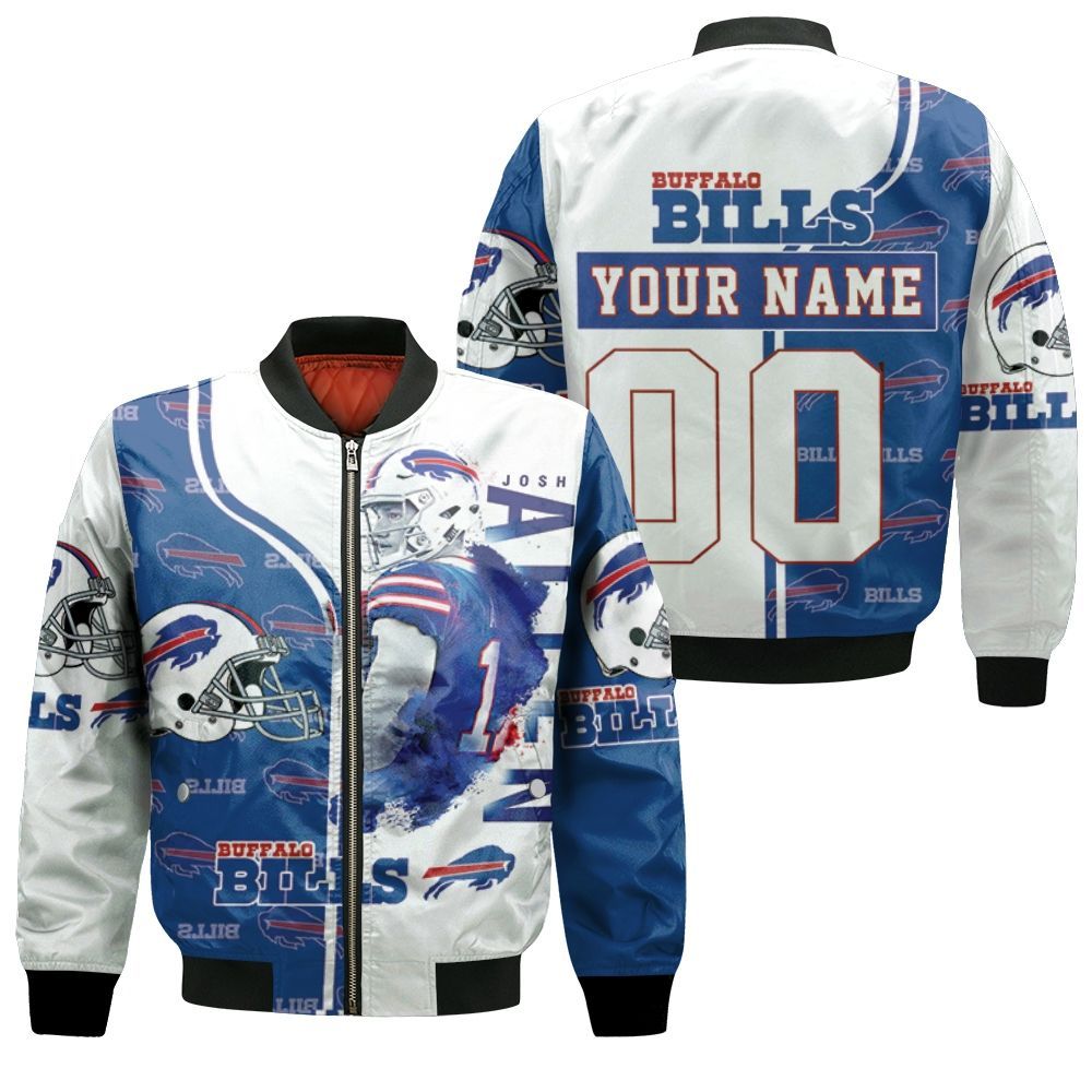 17 Josh Allen 17 Buffalo Bills Great Player 2020 Nfl Personalized Bomber Jacket 17 Josh Allen 17 Buffalo Bills Great Player 2020 Nfl Personalized Bomber Jacket