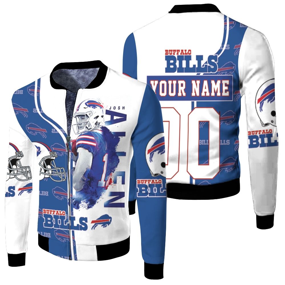 17 Josh Allen 17 Buffalo Bills Great Player 2020 Nfl Season White Blue Personalized Fleece Bomber Jacket 17 Josh Allen 17 Buffalo Bills Great Player 2020 Nfl Season White Blue Personalized Fleece Bomber Jacket