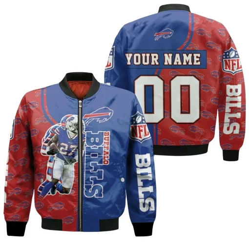 27 Tre Davious White 27 Buffalo Bills Great Player 2020 Nfl Personalized Bomber Jacket