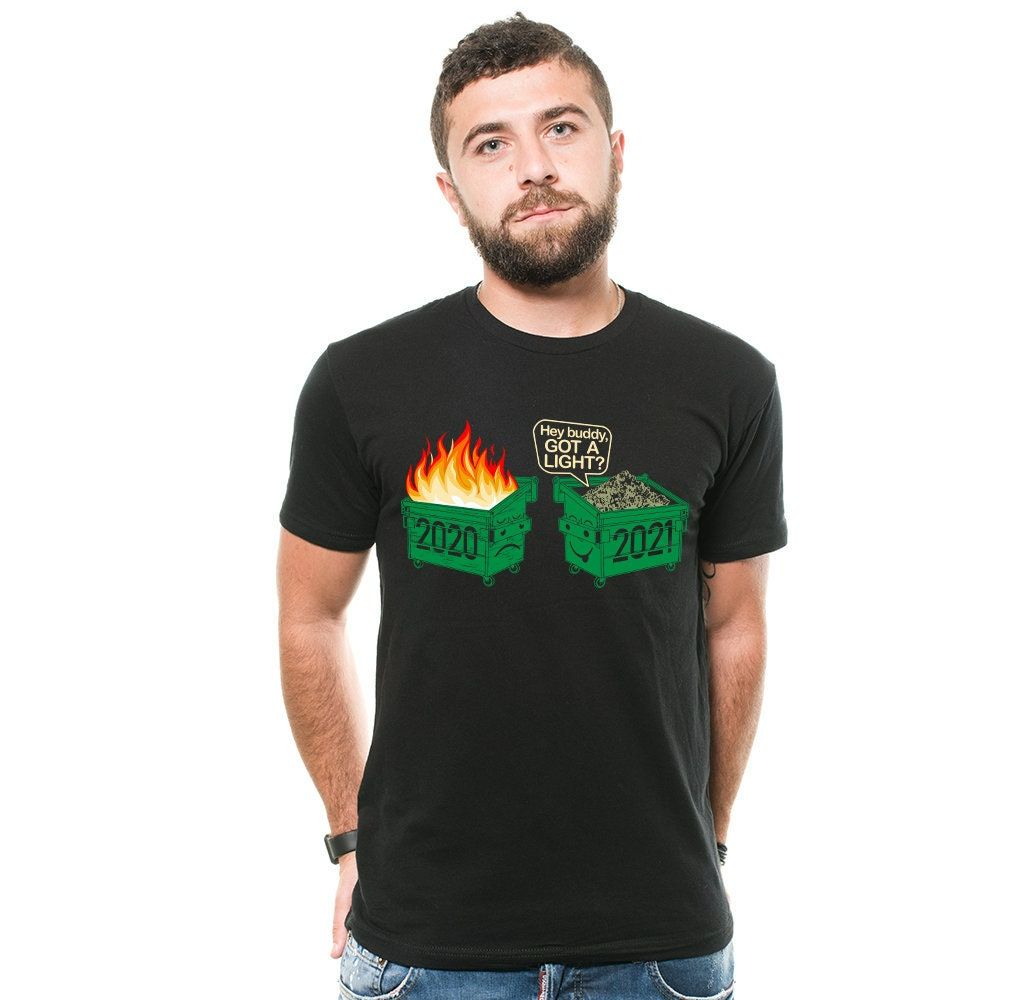 Dumpster 2021 Fire T-Shirt Funny Social T-Shirt Dumpster 2021 Fire T-Shirt Funny Social T-Shirt