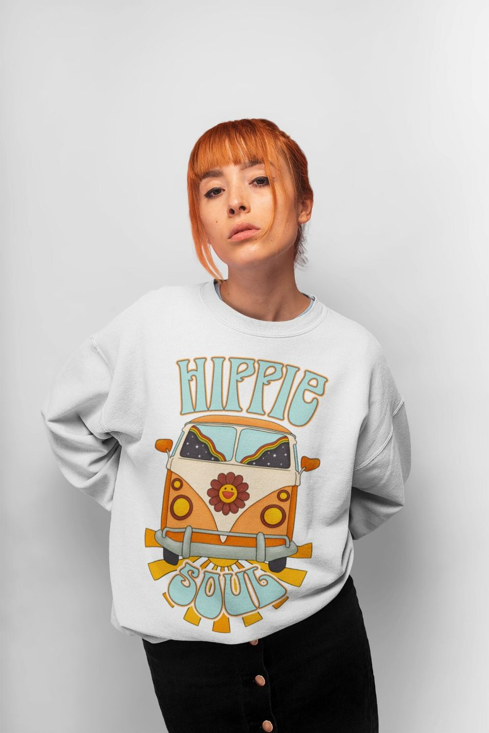 Hippie Soul Crewneck Sweatshirt Hippie Soul Crewneck Sweatshirt