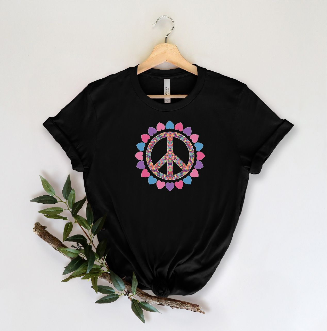 Hippie Soul Peace Tee Shirt Hippie Soul Peace Tee Shirt