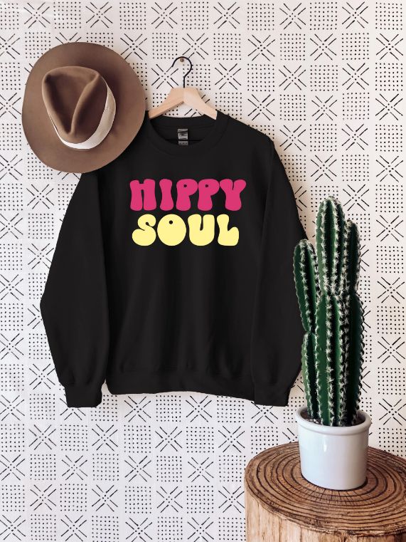 Hippie Soul Retro Sweatshirt Hippie Soul Retro Sweatshirt