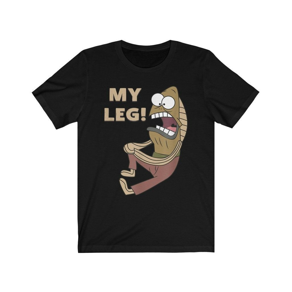 Mademark SpongeBob SquarePants Fred The Fish My Leg T-Shirt Mademark SpongeBob SquarePants Fred The Fish My Leg T-Shirt
