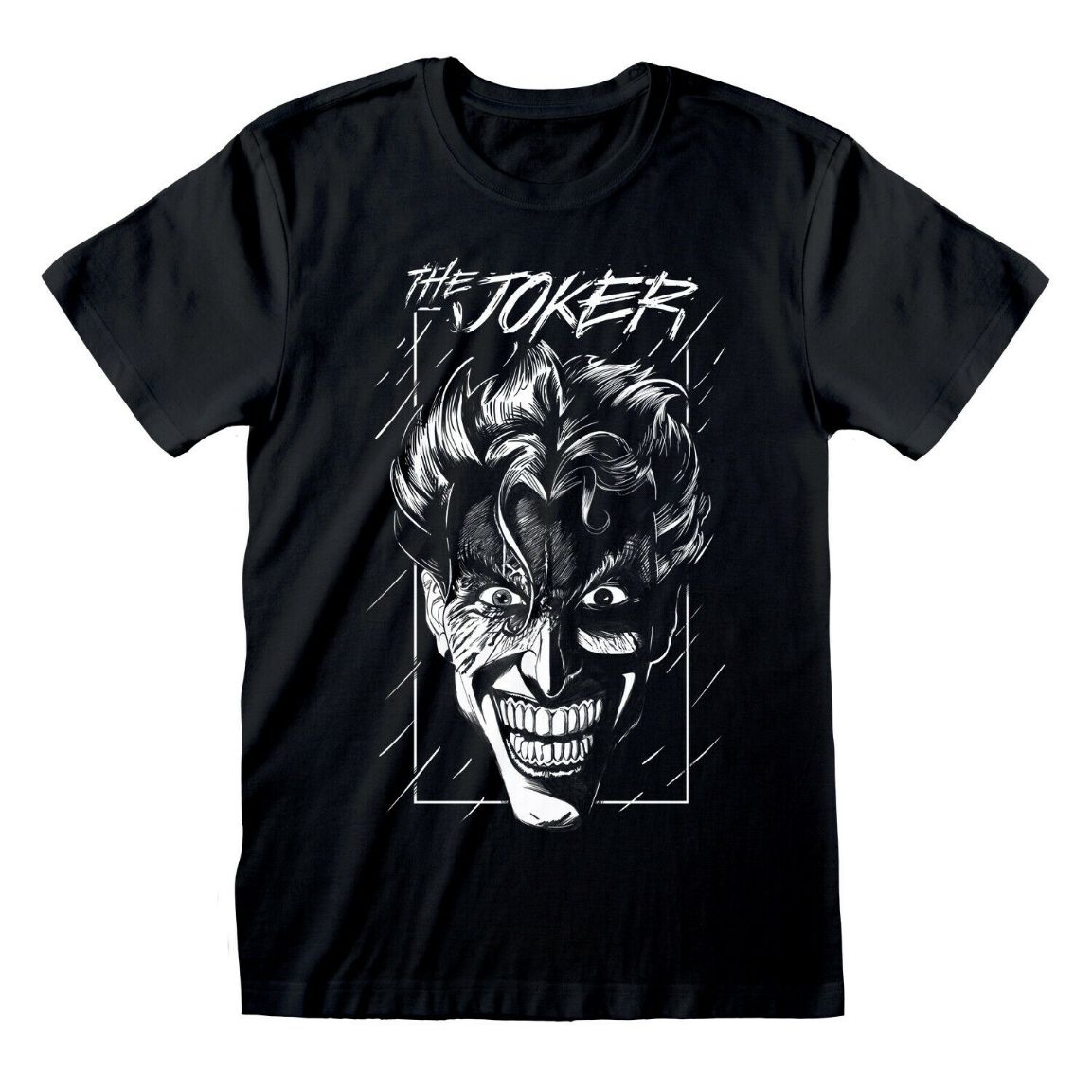 Official Mens Batman Joker Sketch Unisex T-Shirt Official Mens Batman Joker Sketch Unisex T-Shirt