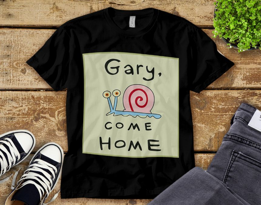 SpongeBob SquarePants Gary The Snail Come Home T-Shirt SpongeBob SquarePants Gary The Snail Come Home T-Shirt