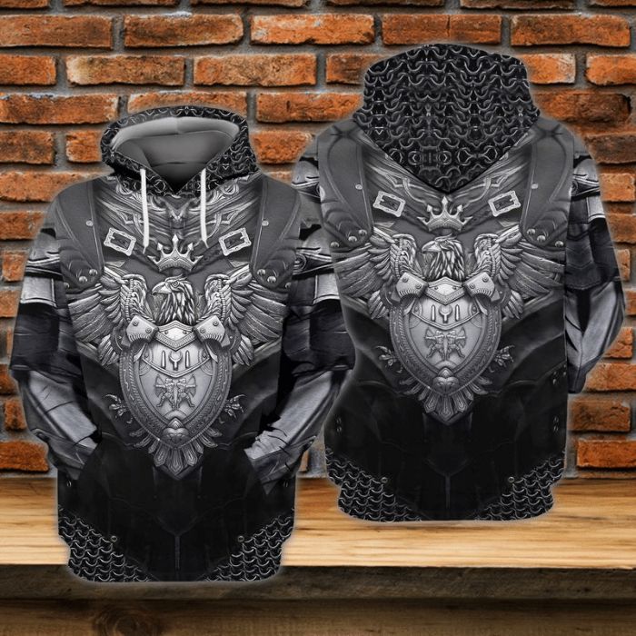 Armor Eagle Gift 3d Zip Hoodie Armor Eagle Gift 3d Zip Hoodie