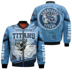 Arthur Juan Brown Tennessee Titans Super Bowl 2021 Afc North Division Champions Bomber Jacket