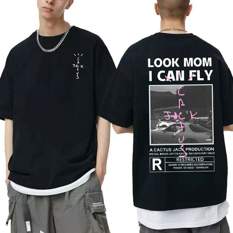 Awesome Cactus Jack Graphics Tshirt Awesome Cactus Jack Graphics Tshirt