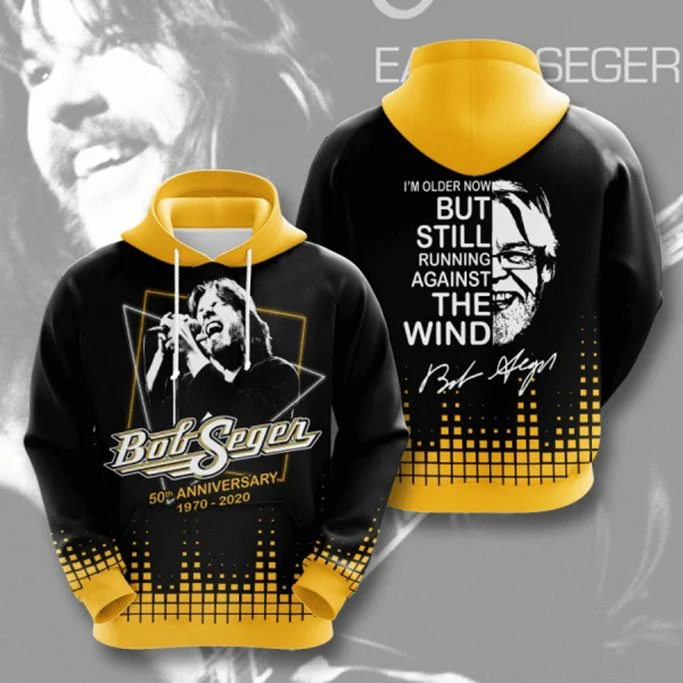 Bob Seger Signature Design Gift For Fan Custom 3d All Over Printed Hoodie Bob Seger Signature Design Gift For Fan Custom 3d All Over Printed Hoodie