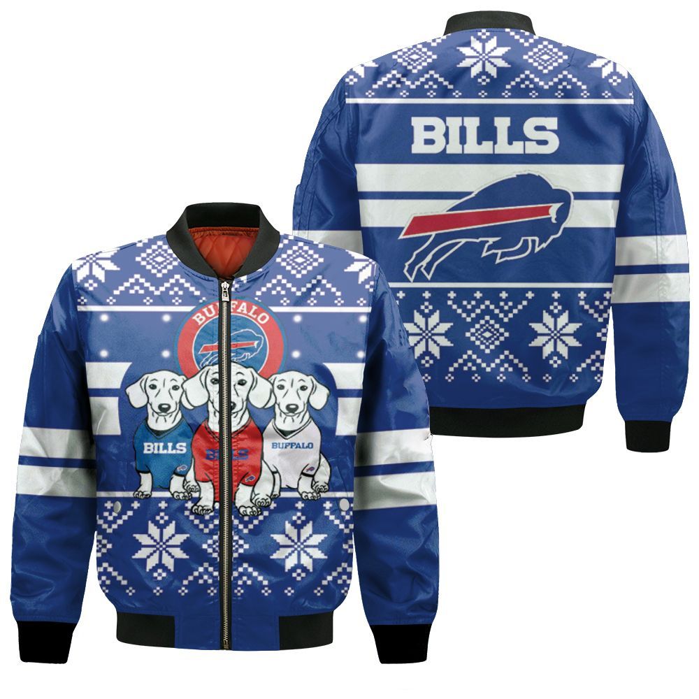 Buffalo Bills Dachshund Afc West Division Champions 2020 Fo Fan Bomber Jacket Buffalo Bills Dachshund Afc West Division Champions 2020 Fo Fan Bomber Jacket