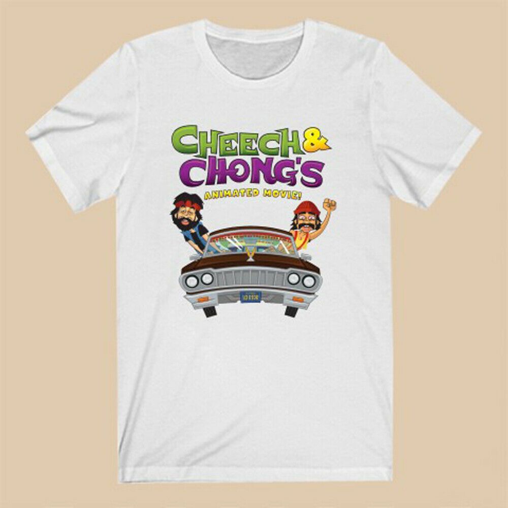 Cheech And Chong Animated Cartoon Unisex T-Shirt Cheech And Chong Animated Cartoon Unisex T-Shirt