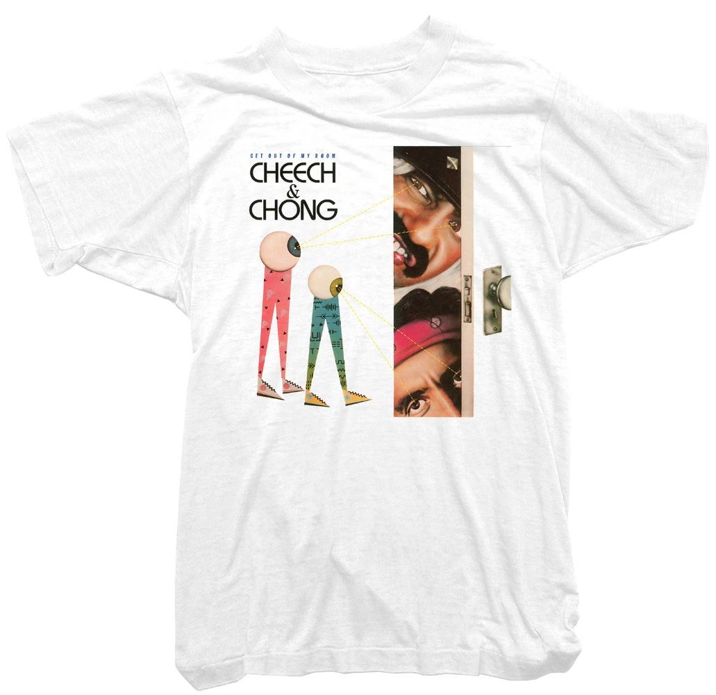 Cheech And Chong Get Out Of My Room Movie Poster Tee Shirt Cheech And Chong Get Out Of My Room Movie Poster Tee Shirt