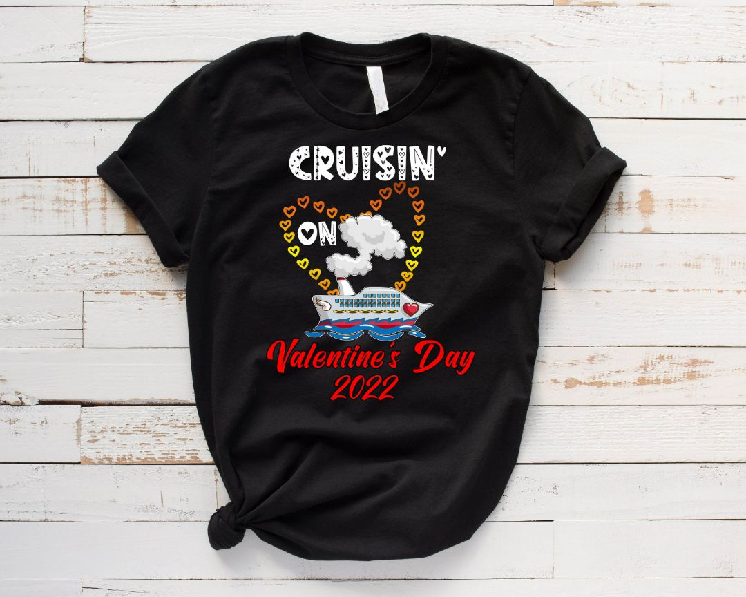 Cruising On Valentines Day Couples Shirt Cruising On Valentines Day Couples Shirt