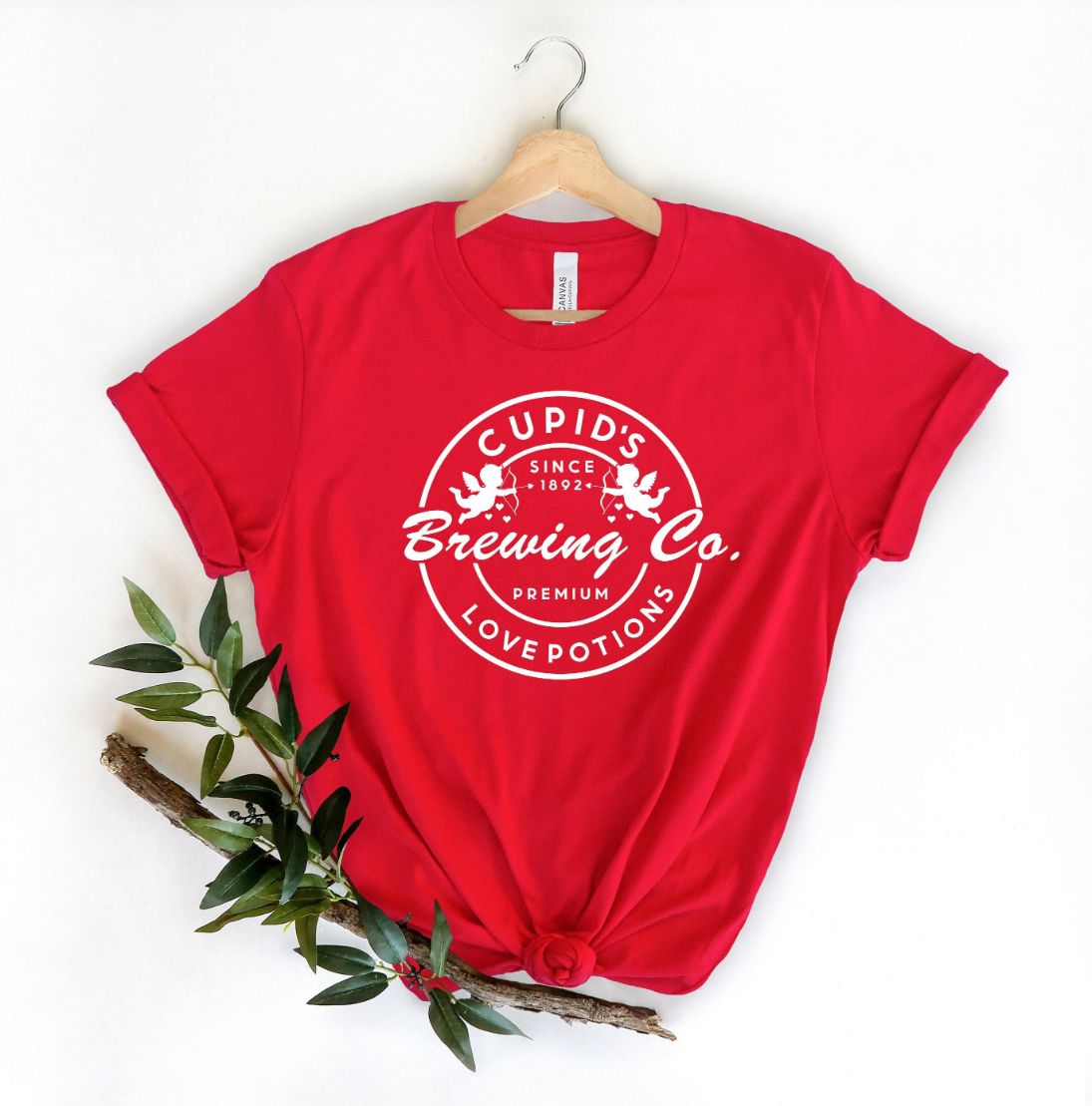 Cupids Brewing Co Premium Love Potions T-Shirt Cupids Brewing Co Premium Love Potions T-Shirt