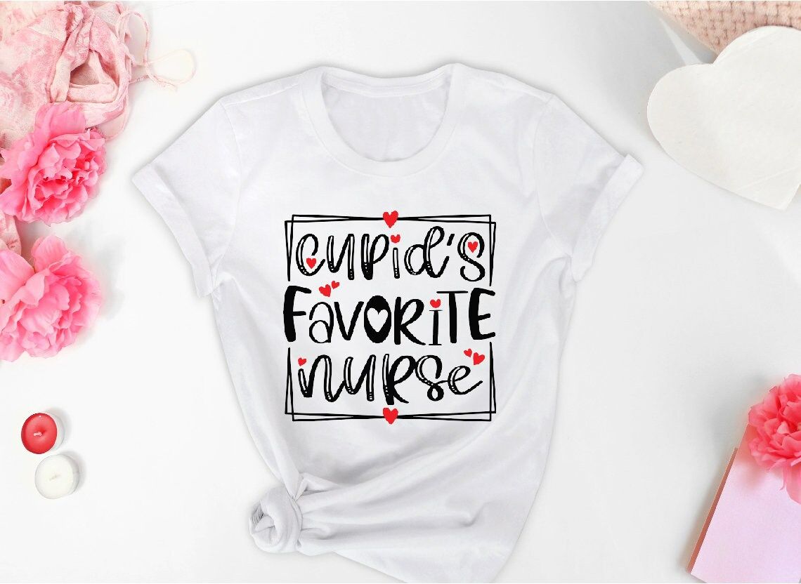 Cupids Favorite Nurse Svg Love Valentines Shirt Cupids Favorite Nurse Svg Love Valentines Shirt